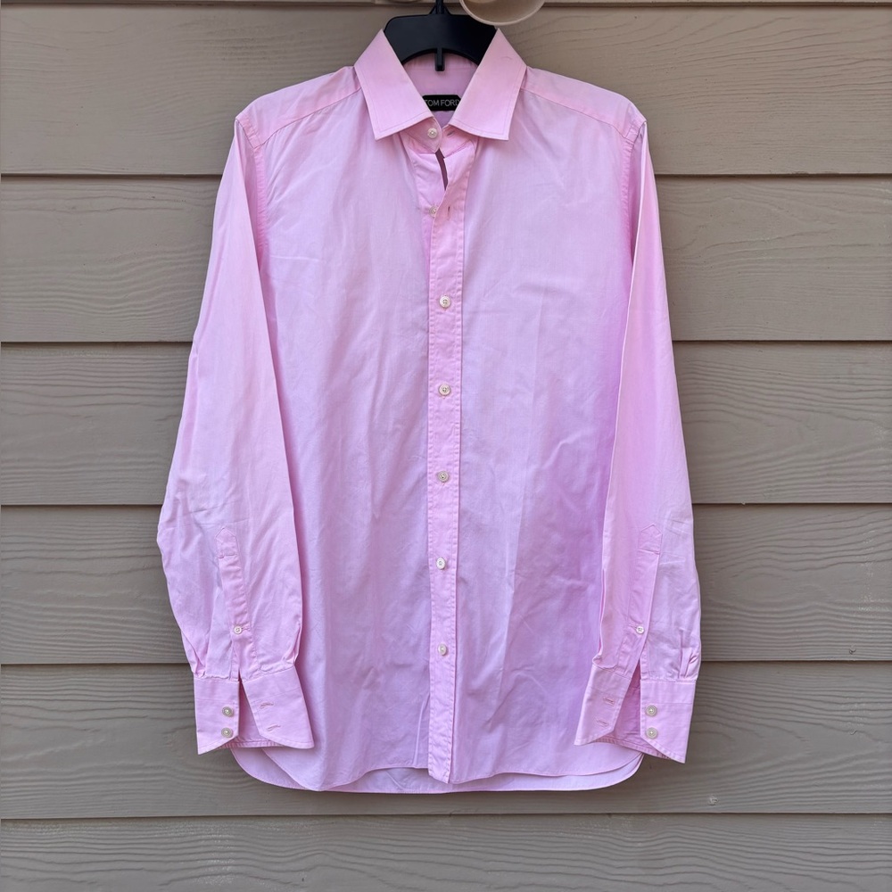 TOM FORD cotton 
button-down shirt
